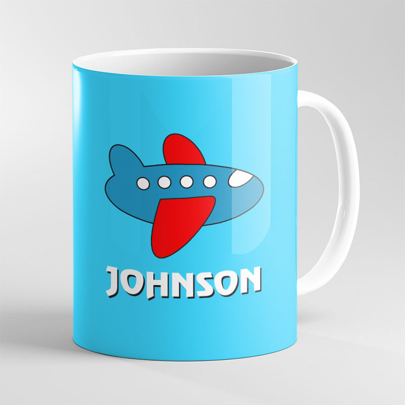 Little plane - Personalized mug